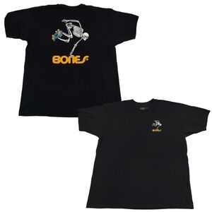 Bones by Powell Peralta Size XXL Black Skate Tee (Retail $35)
